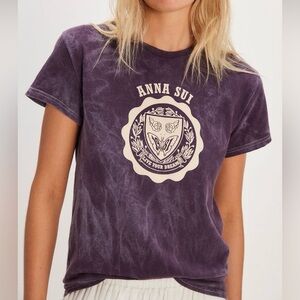 NWT Anna Sui Emblem Tee - new, flawless, sold out online /NEW